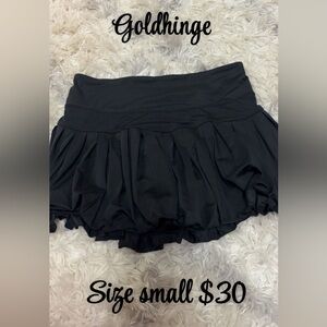 Goldhinge Black Women's Skirt